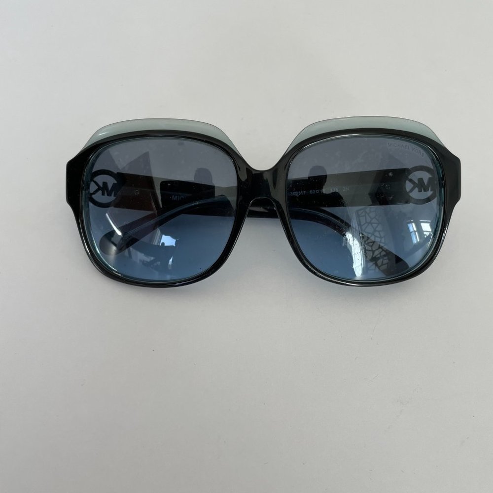 Michael Kors Women's Square Sunglasses Blue - Picture 5 of 7